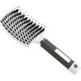 thumbnail image 1 of Cepillo de pelo curvo Cepillo de cerdas de jabalí Cepillo de pelo antiestático Peine de masaje para el cuero cabelludo Adecuado para peinar cabello rizado o liso, cabello largo, cabello fino, 1 of 5