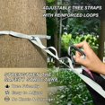 thumbnail image 3 of Hanging Hammock Portable Travel Camping For Outdooor Beach Camping Hiking Dogs Wearing Different Colored Coats, 3 of 8