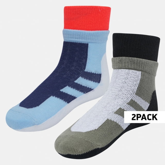 Adidas FK3488 Chaussettes pour Bébé en Coton Peigné, Lot de 2