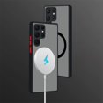 thumbnail image 3 of Shockproof Phone Case Magnetic Suction Dropproof Cover Support Wireless Charging For Samsung Galaxy S23 S22 S21 Ultra PLUS S21FE, 3 of 3