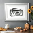 thumbnail image 5 of Boombox Sketch Premium Framed Print - Ready to Hang, 5 of 8