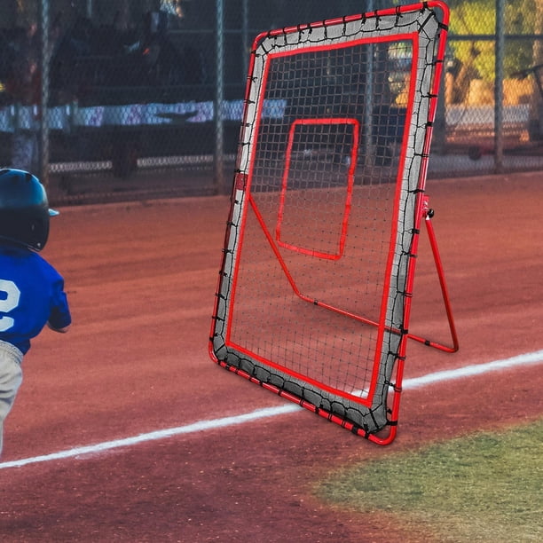 Net Baseball Softball Practice Net portátil Reemplazar de lanzamiento ajustable para el fútbol deportivo para principiantes