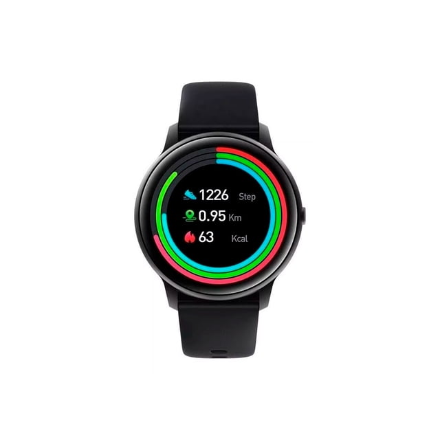 Reloj Inteligente Petukita Box KW66 Sport pantalla de 1.28 pulgadas malla black de silicona