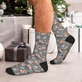 thumbnail image 7 of Rocae Bulldog for Adult Socks Casual Athletic Stretchy Loose Socks for Women Men Non-Slip Middle Tube Socks, 7 of 7