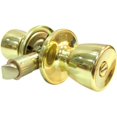 thumbnail image 1 of Mobile Home Privacy Lockset, Tulip-Style Knob, Polished Brass - TS710B-MH, 1 of 1