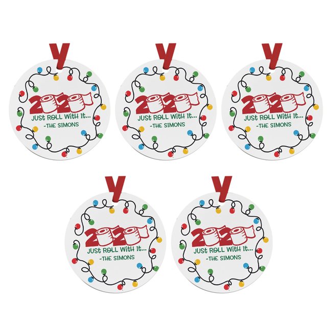 Gibobby Wearing Mask Ornaments,2023 Badly,But Merry Christmas Tree Decoration(J)