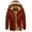 Z2-Red-mens fall winter clothes, variant on Men's Winter Coat Warm Parka Jacket with Faux Fur Removable Hood Windproof Fleece Lined Warm Winter Jacket Outwear with Pockets