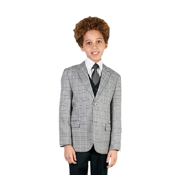 B-111 Hunter 3Pc Compose Suit With Vest By Alberto Nardoni Brand Designer