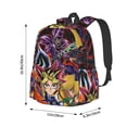 thumbnail image 6 of Yu-Gi-Oh Movie Unisex Laptop Backpack Large Capacity Daypack Shoulders School Bookbag Satchel Rucksack Travel Bag, 6 of 8