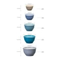 thumbnail image 2 of Mainstays 10-Piece Plastic Mixing Bowl Set with Assorted Lids and Nonslip Base, 2 of 11
