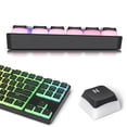 thumbnail image 4 of Juego de teclas Ussixchare PBT Double Shot Translucent 17 teclas, 4 of 7