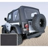 Rugged Ridge by RealTruck | 13703.15 Soft Top, Door Skins, Black, Clear Windows, 1997-2002 Jeep Wrangler TJ Compatible with Select: 1997-2002 Jeep Wrangler / TJ