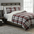 Mainstays 3-Piece Adult Comforter Set, Red Plaid, Full/Queen - Walmart.com