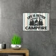 thumbnail image 3 of QIONGQI Funny Campsite Metal Tin Sign Wall Decor Farmhouse Rustic Camping Signs for Home Garage Men Cave Yard Decor Camper, 3 of 8