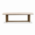 thumbnail image 4 of Magnussen Home Marcel Harvest Brown Bench, 4 of 7