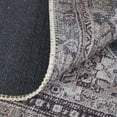 thumbnail image 6 of Feizy Percy Transitional Medallion, Gray/Ivory/Taupe, 2' x 3' Accent Rug Easy Care Fade Resistant Sheen Rustic Diamond Design Carpet for Living Dining Bed Room, 6 of 9