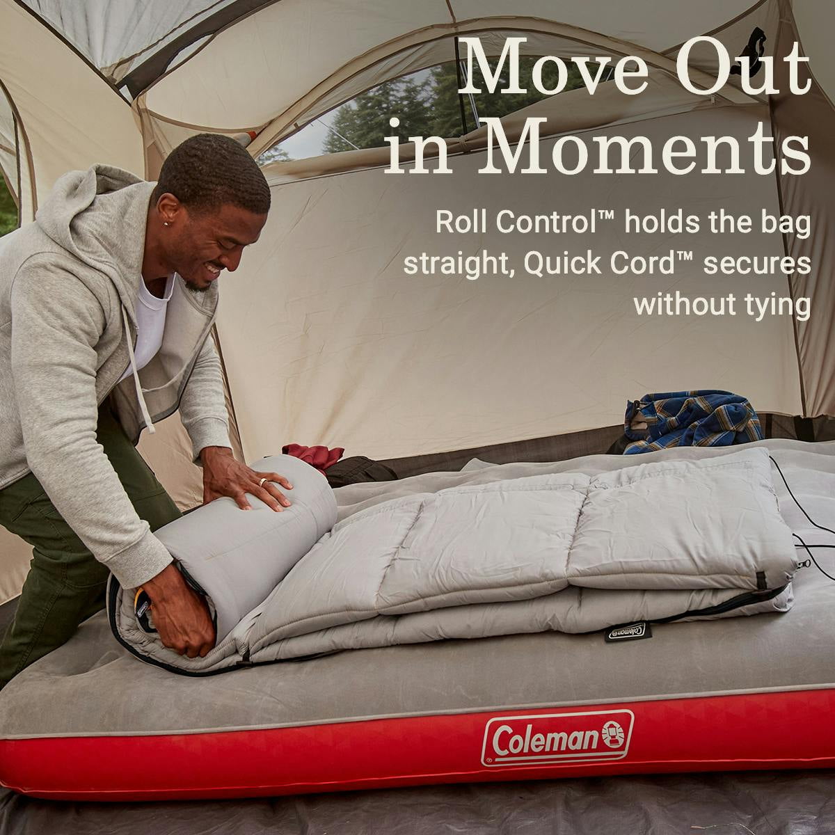 Coleman Arch Bay™ 15°F Big & Tall Sleeping Bag