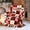 A, variant on Red Green Checkered Blanket, Throw Christmas Blanket Snowman Tree Plaid Throw Blanket for Women Men