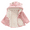 Pink, variant on Toddler Polar Fleece Jacket Baby Boys Girls Cute Cartoon Animal-Shaped Hooded Zipper Long Sleeve Fuzzy Warm Autumn Winter Outerwear Plush Coat