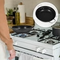 thumbnail image 4 of Wok de Cuisine en Fer pour Fondue Chinoise, Wok de Cuisson en Métal Résistant à la Chaleur avec Poignée 24 cm, 4 of 8