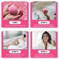 thumbnail image 2 of Set de regalo de bombas de baño BODY & EARTH Cherry Blossom, 350 ml x 10, 2 of 6
