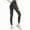 Black, variant on WIZUTIZ Workout Leggings for Women Ultra Thin Leisure Slim Yoga Pants Elastic Stretch High Rise Full Length Trousers Solid Sweatpants for Ladies Seamless Birthday Multi-Color