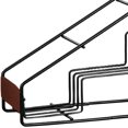 thumbnail image 2 of Coffee Syrup Rack Organizer Coffee Bar Accessories Display for dressing Easily Install Drink Bottle Holder Storage for Syrup, Trapezoidal 3 Grids, 2 of 7