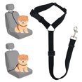 thumbnail image 2 of Correa Con Arnés para Perro Seguridad Coche Accesorios Multifuncionales Ajustables, 2 of 9