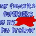 thumbnail image 2 of CafePress - Big Brother Superhero - Baby Light Bodysuit, Size Newborn - 24 Months, 2 of 4