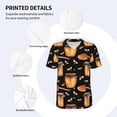 thumbnail image 4 of Daiia Bee and Honey Mens Baseball Jersey Button Down Shirts Short Sleeve Sports Uniforms-4X-Large, 4 of 9