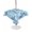 SkyBlue, variant on Outdoor Tablecloth with Umbrella Hole for Patio/Picnic/Party/Camping, Blue Checkered Waterproof Table Cloth Square Cover Washable, Farmhouse Plaid Buffalo Elegant Geometric (54"x 54")