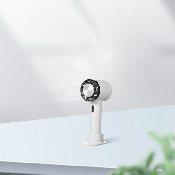 Needhep Standing Fan With Remote,Table Top Fans for Bedroom, Small Standing Fan, Bed Fans for Cooling And Sleep, Powerful Handheld Fan (White)