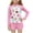 Pink, variant on Bovxnpu Girls' 2 Piece Swimwear Sets Girls 2-piece Set Graphic Split SwimSuits For Older Kids Swimwear (Girl's or Girl's Plus)