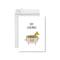 Koyal Wholesale Funny Congratulations Jumbo Card With Envelope, Holy Guacamole, Engagement Pregnancy Graduation, 1-Pk