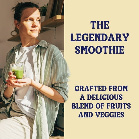 Naked Juice Green Machine Flavored 100% Juice Smoothie Blend, 15.2 fl oz