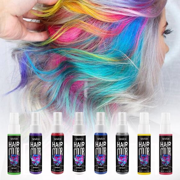 LINMOUA 30ml Temporary Hair Color Spray Timesave DIY Hair Color Spray, Hair Color Spray, For Men Women