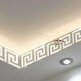 thumbnail image 3 of 10X Mirror Waist Line Edge Strip Decal Wall Sticker For Tv Background Home Decor, 3 of 7