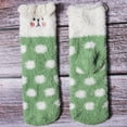 thumbnail image 3 of Loritta Women Cozy Fuzzy Socks, Winter Crew Warm Ankle Girls Slipper Socks 3 Pairs, 3 of 7