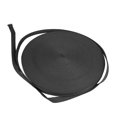 thumbnail image 3 of Correas de algodón de 50 yardas, 0,8 pulgadas de espesor, correa de correas de algodón de poliéster de peso medio para bolsas de tela, correas de correa, manualidades, negro, 3 of 5
