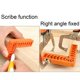 thumbnail image 3 of 10pcs 3in 90 Right Angle Auxiliary Positioner Engineering Plastics Woodworking Tools, 3 of 5