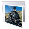 3dRose Durango and Silverton narrow guage Railroad, Trains - US06 LKL0010 - Lee Klopfer, Greeting Cards, 6 x 6 inches, set of 12
