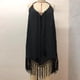 thumbnail image 3 of Mujeres Bikini Encubrimientos Borla Traje de baño Cubrir Moda Traje de baño Cubrir Vestido (Negro Talla única) Ygjytge para Mujer Negro T S, 3 of 8