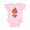 AD-Pink, variant on Apple of My Daddy's Eye Cute Red Apple Boys or Girls Baby Bodysuit