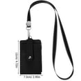 thumbnail image 2 of QUMIIRITY Soporte Para Credencial Con Lanyard Negro Protector Antirrayas Ideal Para Tarjetas De, 2 of 8