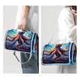 thumbnail image 3 of Octopus Canvas Beach Blanket Picnic Mat - Oversized Waterproof Outdoor Camping Mat - Travel, Hiking, and Sports - Portable Lightweight Foldable Mat for Family and Friends Gathering, 3 of 6