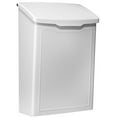 thumbnail image 1 of Architectural Mailboxes 2681W White Marina Wall Mount Mailbox, Small,, 1 of 5