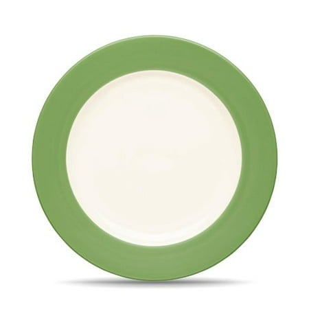 Noritake Wood - Colorwave Rim Dinner Plate, Apple Green, Durable Stoneware By Noritake
