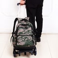 thumbnail image 4 of Kids Rolling Backpack Casual 2-Wheel Large Capacity Wheeled Backpack School Bag, 4 of 5