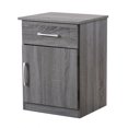 thumbnail image 2 of Alston 1-Drawer Gray Nightstand (24"H x 16"W x 18"D), 2 of 6