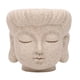 thumbnail image 2 of Maceta con cabeza de Buda, maceta para regalo, decoración de bonsái, organizador, florero para exteriores, contenedor de brochas de maquillaje para Estilo B, 2 of 8